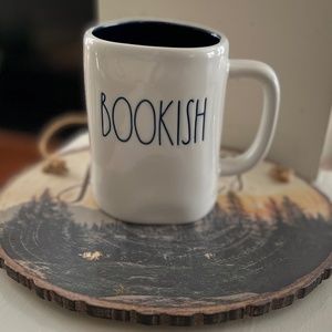 RAE DUNN "Bookish" Ceramic Coffee/Tea Mug by Magenta Authentic